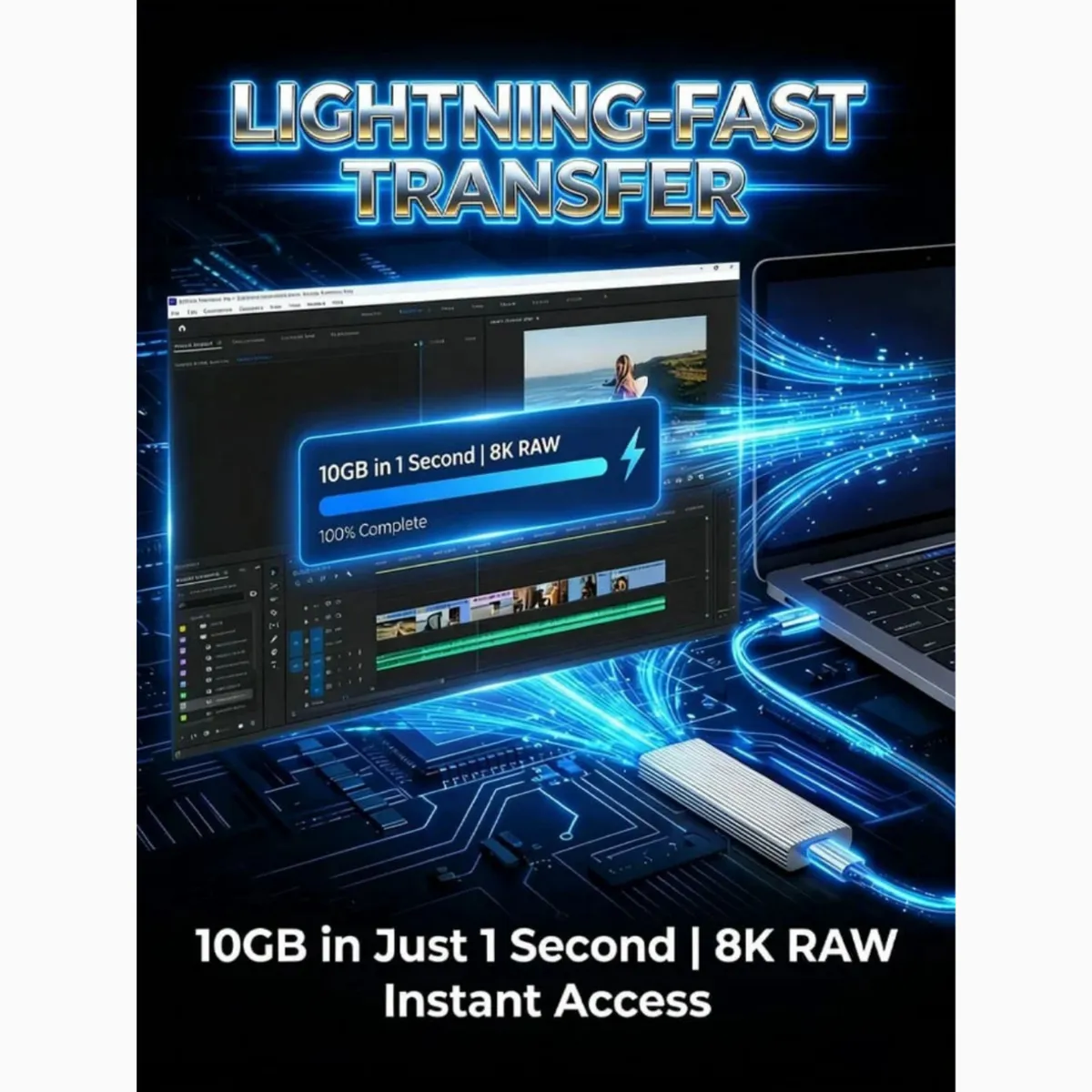 🏆Flash Sale⚡ 50K+ SOLD!🔥16TB Large-Capacity Type-C Portable Mini SSD