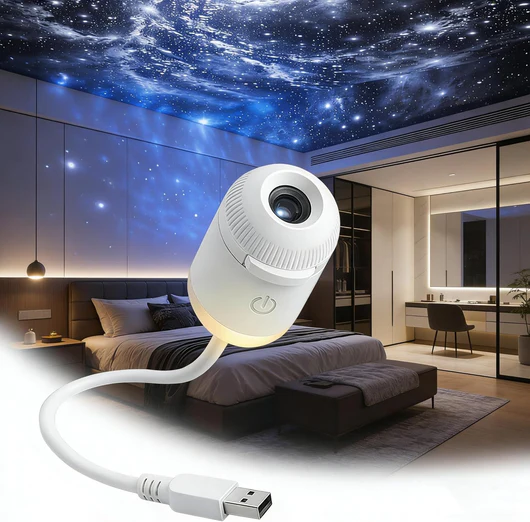 🔭 50% OFF NOW! 🌌 2-in-1 Starry Sky Projector & Night Light – Dual Modes, Interchangeable Films & USB Powered – Calm Nights, Magical Rooms 🛌