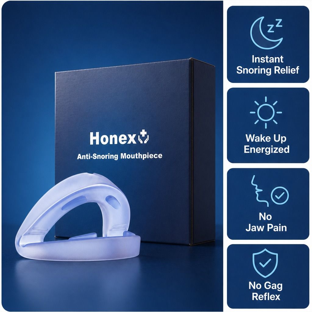 The Quiet Anti-Snoring Mouthpiece (Universal Size)