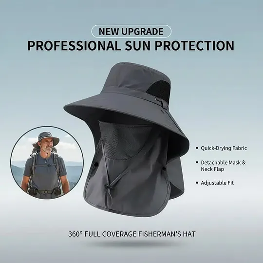🔥 HOT DEAL Save Up To 50% Sun Protection Hat That Stops Sunburn Before It Starts🔥