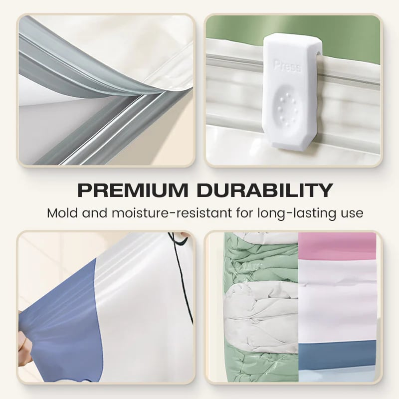 π¦ Large-Capacity Vacuum Bags β No Pump Needed! π¨β¨