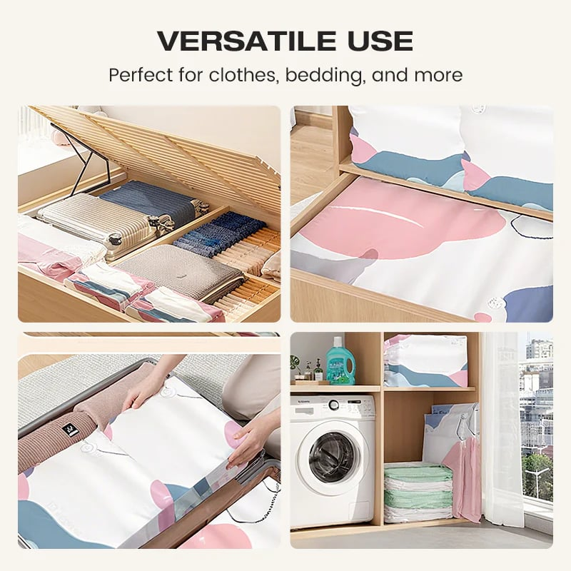 π¦ Large-Capacity Vacuum Bags β No Pump Needed! π¨β¨