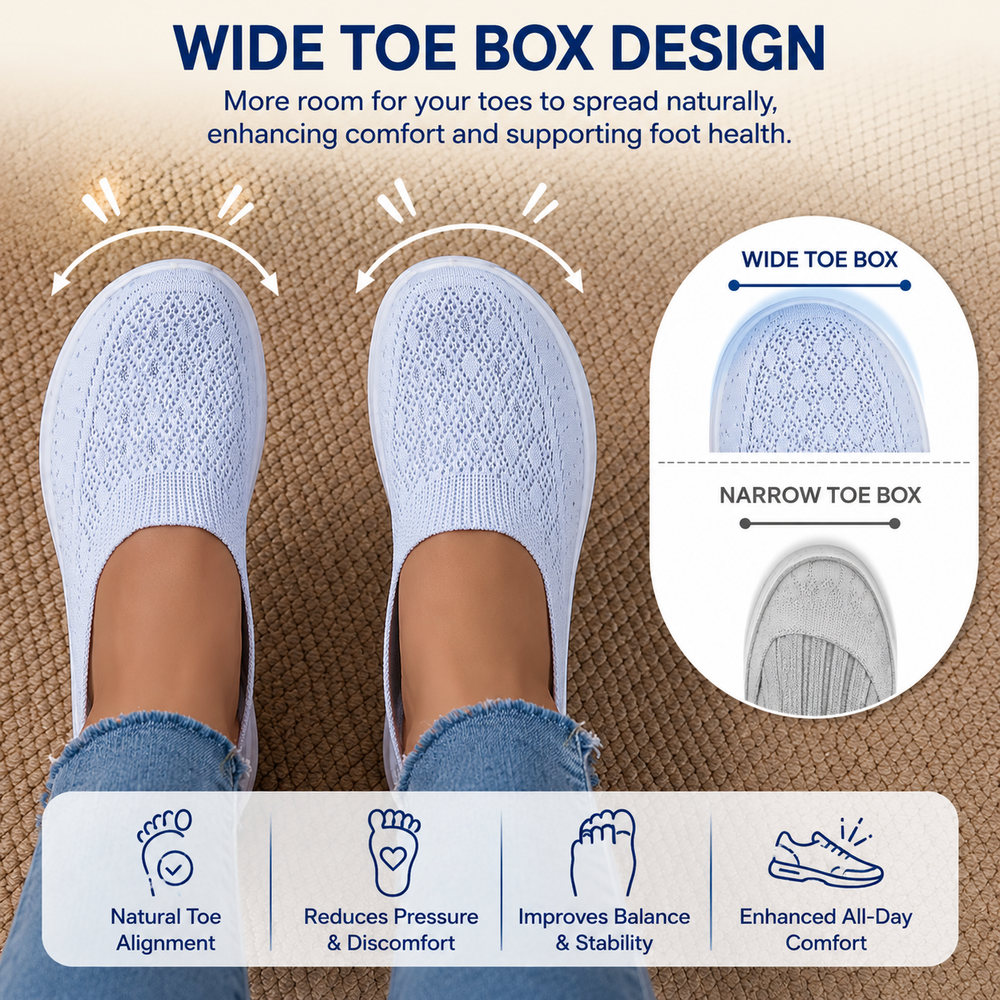 Women's Orthopedic Comfort Slip-On Shoes